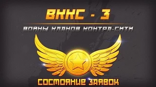 ВККС 2015. Состояние заявок на 21.08