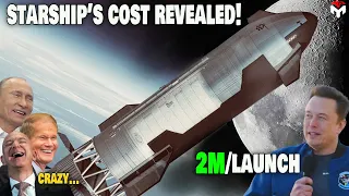 Elon Musk just revealed: ""$2 million for a Starship V3 launch"", All laugh at him...