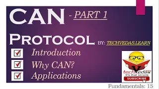 CAN Protocol Tutorial | Controller Area Network | CAN bus