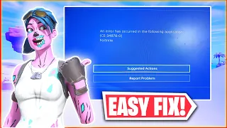 How to Fix "An error has occurred in the following application(CE-34878-0)" in Fortnite Chapter 3