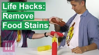 Ben Hart's Life Hacks: Remove Food Stains