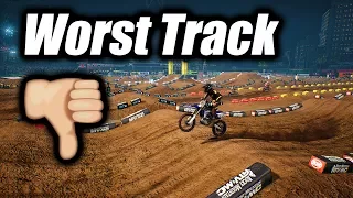 Worst Track In Monster Energy Supercross: The Official Videogame