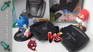 Sega Genesis 3 VS. Mega 16-bit Alien Tech Knockoff Console Battle