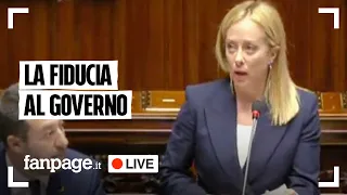 Il discorso integrale di Giorgia Meloni alla Camera per la fiducia