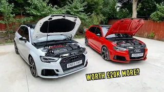 Comparing my 2020 AUDI RS3 to the 2016 RS3!