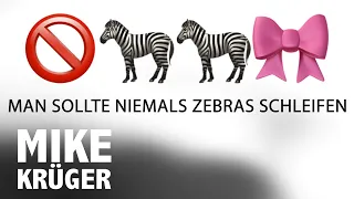 Mike Krüger - Man sollte niemals Zebras schleifen (Lyric Video)