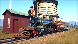 I Built a Connecting Route to the Water Pump on Aurora Falls in Railroads Online!