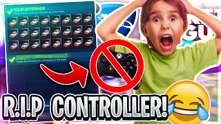 Trading in Rocket League but my Controller *DIES* mid-trade... 🎮 [WILL THEY SCAM ME]