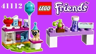 LEGO FRIENDS Party Cakes Unboxing Lego 41112 Speed Building