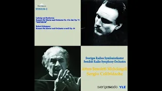 Beethoven: Piano Concerto No. 5 "Emperor" - Michelangeli, Celibidache / 베토벤: 피아노 협주곡 5번 "황제" - 미켈란젤리