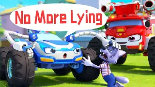 No More Lying | Fire Truck, Ambulance🚒🚑| Good Habits | Monster Truck | Kids Songs | BabyBus