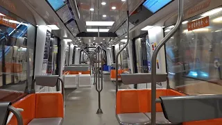 Interior view of all models of the Paris Metro