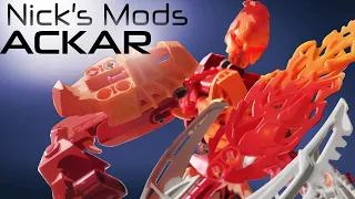 Nick's Mods Ep.20- Ackar -- LEGO Bionicle Revamp!