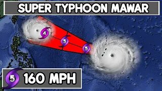 *URGENT NEWS* Mawar Now A Catastrophic Super Typhoon Dangerously Close To Guam