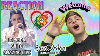 Iolanda – Grito (Festival da Canção 2024 Live Perfomance Reaction) Portugal Eurovision2024!Brilliant