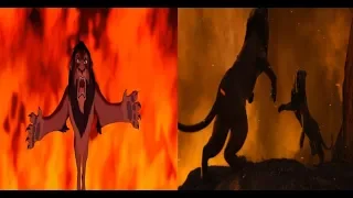 The Lion King (1994/2019) Scar's Death