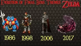 Evolution of Final Boss Themes 1986- 2017 (The Legend of Zelda)