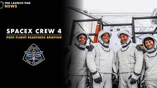 NASA SpaceX Crew 4 Briefing - Post Flight Readiness Review