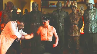Man Implanted with Zombie Arm Battles Against Zombie Army |DEAD SNOW2:RED VS DEAD
