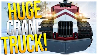 HUGE Crane Truck Hauling Forge Stones and BIG Machines // Hydroneer Journey to Volcalidus