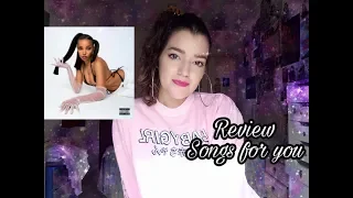 Review completa SONGS FOR YOU (Tinashe) | Sugarfall