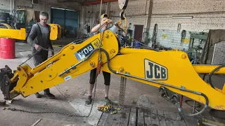 jcb 3cx contractor ремонт перед продажей