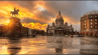 Санкт-Петербург, 🇷🇺 Россия 🇷🇺 - с высоты птичьего полета аэросъемка [4K]