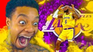 FLIGHTREACTS FUNNIEST LA LAKER REACTIONS OF THE SEASON!