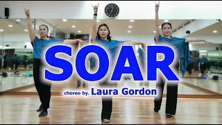 SOAR Choreo by. Laura Gordon | Demo Line Dance