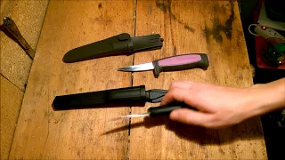 Mora Wood Carving Basic и Morakniv Precision