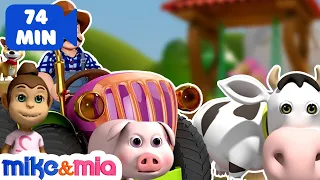 Old MacDonald Had a Farm | Animal Sounds for Children | Nursery Rhymes | Kids Songs by Mike and Mia