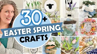 30 Easter (Spring Decor 2023) Dollar Tree DIY Crafts