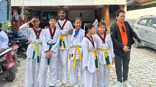 Went to see 4th championship taekwondo/ Vlog/ Ayusha Thapa/