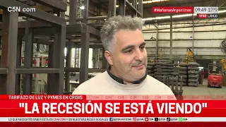 TARIFAZO de LUZ y PYMES en CRISIS: LE LLEGÓ una FACTURA de $18 MILLONES