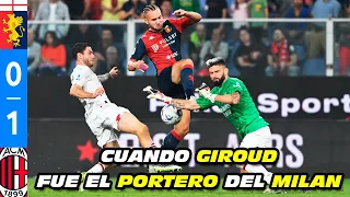 GOALKEEPER GIROUD'S SAVE 🧤 SAVES MILAN | GENOA 0-1 MILAN 2023/2024