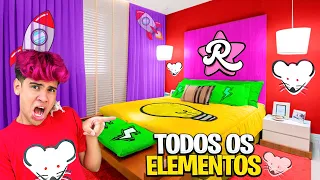 CRIEI UM QUARTO DOS ELEMENTOS DOS ROSA!