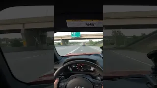 500HP A90 Supra Getting on the Highway