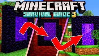 How to Link Nether Portals! ▫ Minecraft Survival Guide S3 ▫ Tutorial Let's Play [Ep.39]