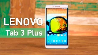 Lenovo Tab 3 Plus - небольшой dual-sim планшет с поддержкой 4G - Видео демонстрация