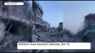 Russia does not stop shelling Odesa. The 76th day of Russian war against Ukraine