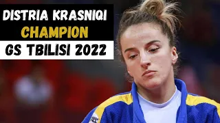 DISTRIA KRASNIQI GRAND SLAM TBILISI JUDO 2022 CHAMPION KOSOVO JUDO