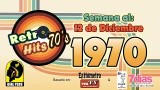 Retro Hits 488: Ranking Peru al 12/12/1970