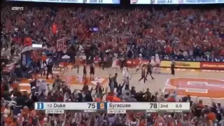 John Gillon buzzer beater against duke