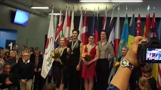 ACI17 Ice Dance Medal Ceremony