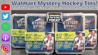 Walmart Mystery Hockey Tins Review - Are they worth the resale or even retail pricing?