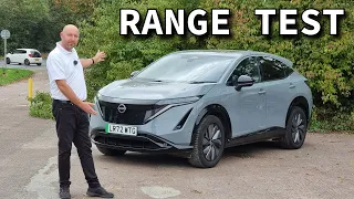Nissan Ariya 87kwh - First drive impressions including range and efficiency test.