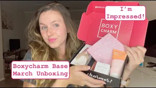 BOXYCHARM MARCH 2022 BASE BOX UNBOXING | Beauty Subscription