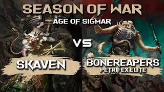 Skaven vs Bonereapers - Warhammer: Age of Sigmar Battle Report