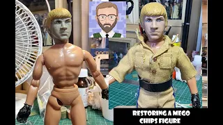 Restoring a Mego Chips figure