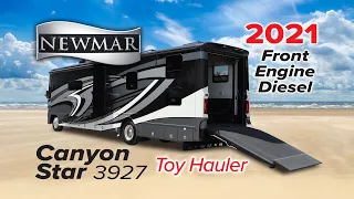2021 Newmar Canyon Star 3927 Toy Hauler Motorhome